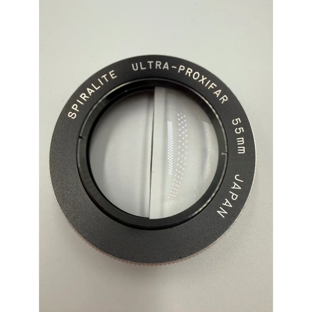 Spiralite Ultra-Proxifar 55mm Split Field Macro Lens Filter Japan Vintage